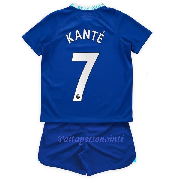 Chelsea N-Golo Kanté 7 Virallinen Kotipelipaita Lapset 2022/23