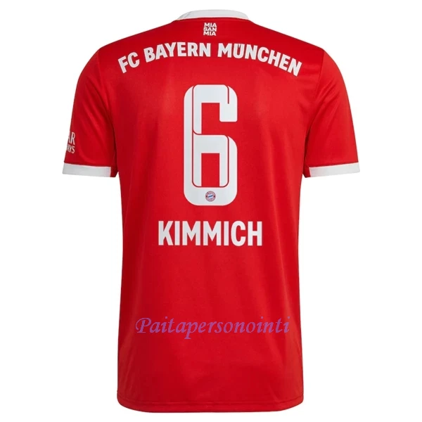 FC Bayern München Joshua Kimmich 6 Virallinen Kotipelipaita Miehet 2022/23