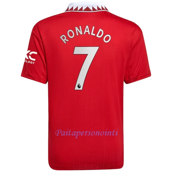 Manchester United Cristiano Ronaldo 7 Virallinen Kotipelipaita Miehet 2022/23