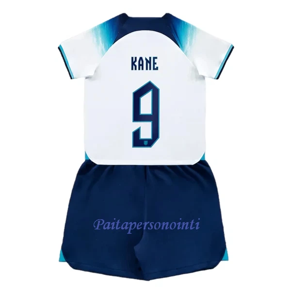 Englanti Harry Kane 9 Virallinen Kotipelipaita Lapset MM-kisat 2022