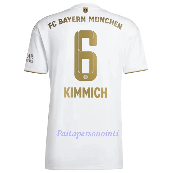 FC Bayern München Joshua Kimmich 6 Virallinen Vieraspelipaita Miehet 2022/23