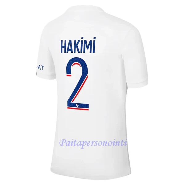 Paris Saint-Germain Achraf Hakimi 2 Virallinen Kolmas Pelipaita Miehet 2022/23