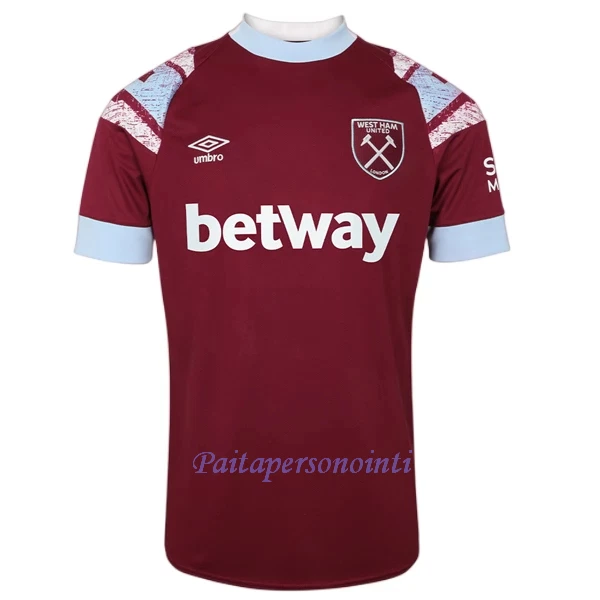 West Ham United Virallinen Kotipelipaita Miehet 2022/23