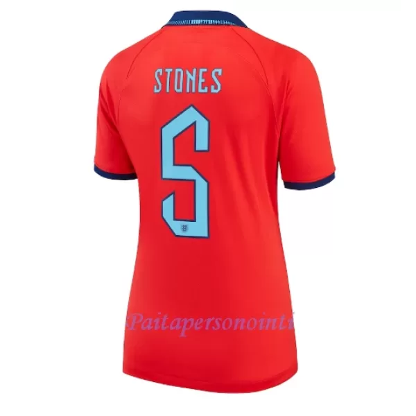 Englanti John Stones 5 Virallinen Vieraspelipaita Naiset MM-kisat 2022