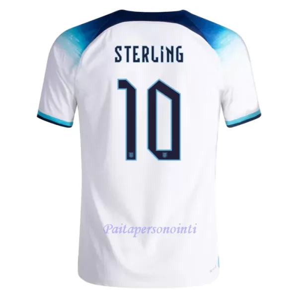 Englanti Raheem Sterling 10 Virallinen Kotipelipaita Miehet MM-kisat 2022