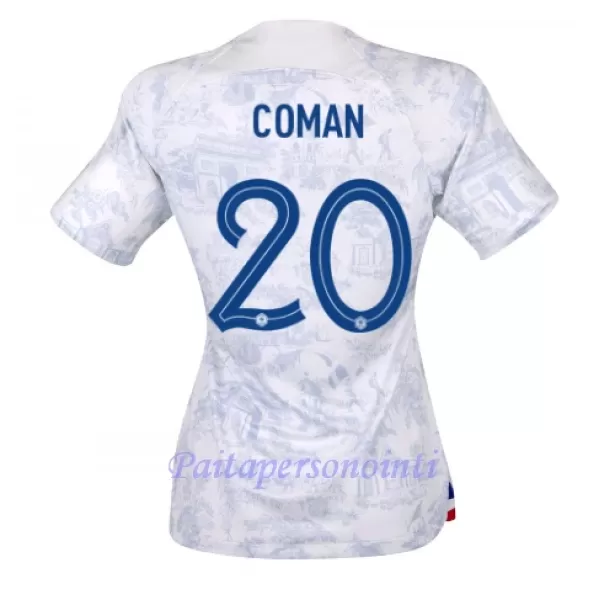 Ranska Kingsley Coman 20 Virallinen Vieraspelipaita Naiset MM-kisat 2022