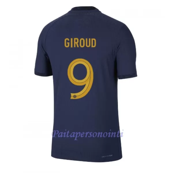 Ranska Olivier Giroud 9 Virallinen Kotipelipaita Miehet MM-kisat 2022