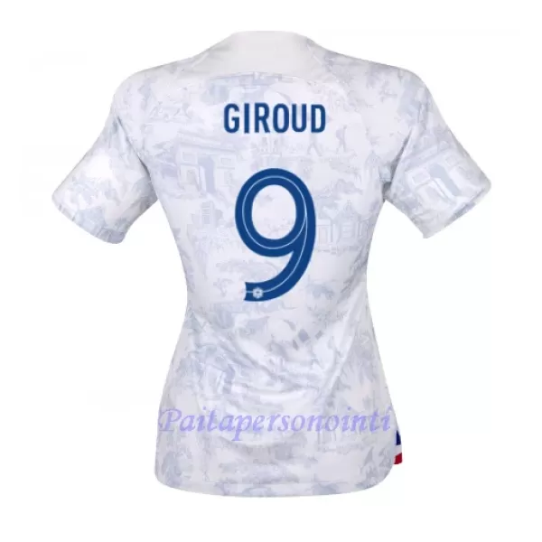 Ranska Olivier Giroud 9 Virallinen Vieraspelipaita Naiset MM-kisat 2022