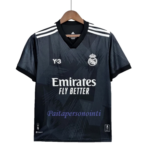 Real Madrid Y3 Virallinen Paita Miehet 2022/23 Musta Erityistä