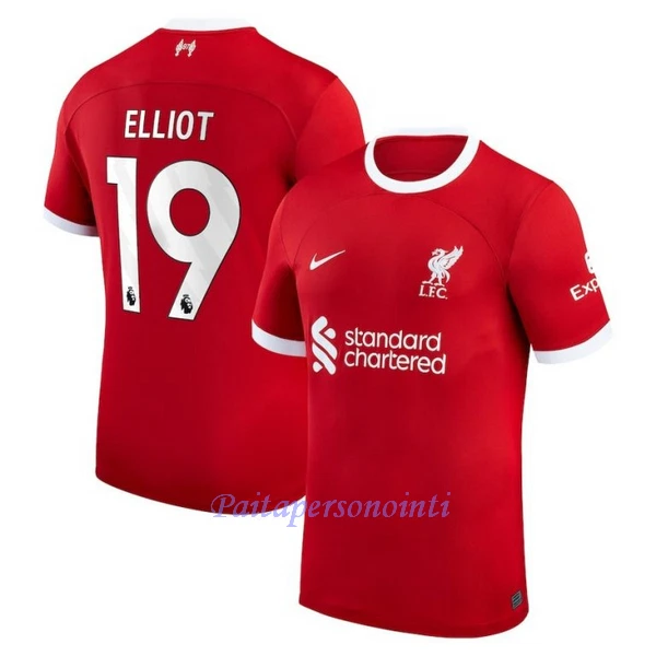 Liverpool Elliot 19 Virallinen Kotipelipaita Miehet 2023/24