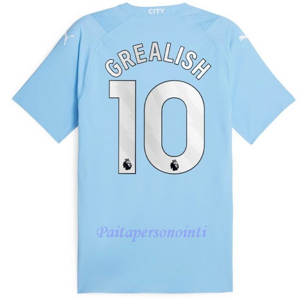 Manchester City Jack Grealish 10 Virallinen Kotipelipaita Lapset 2023/24