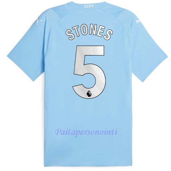 Manchester City John Stones 5 Virallinen Kotipelipaita Miehet 2023/24