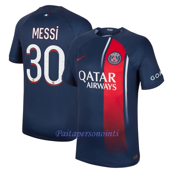 Paris Saint-Germain Lionel Messi 30 Virallinen Kotipelipaita Miehet 2023/24