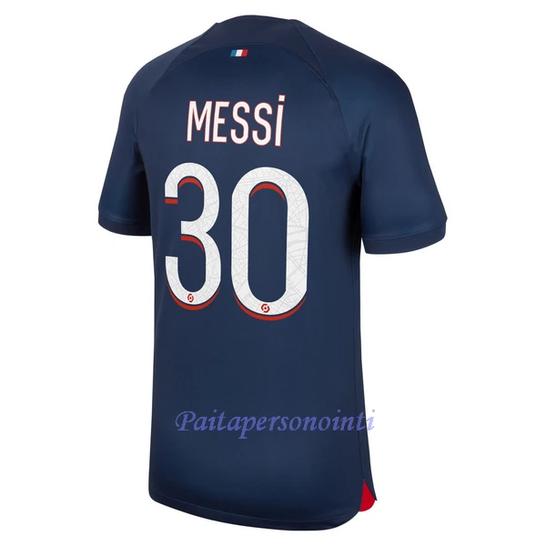 Paris Saint-Germain Lionel Messi 30 Virallinen Kotipelipaita Miehet 2023/24