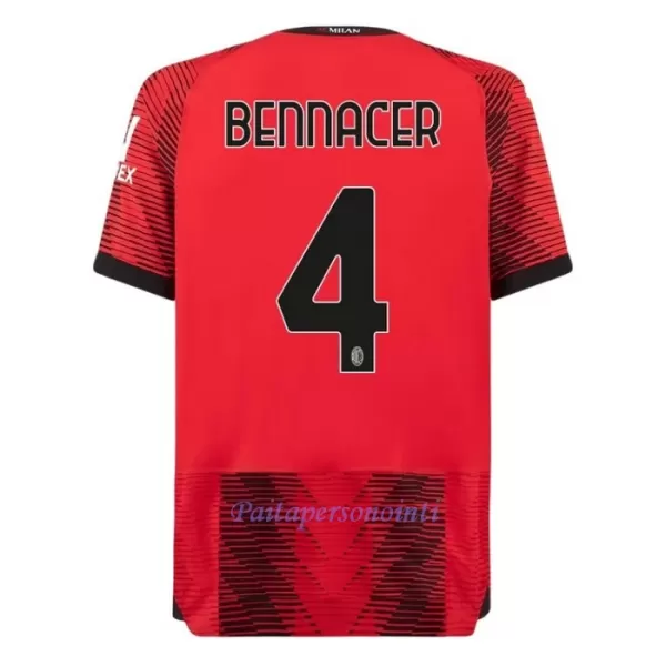 AC Milan Bennacer 4 Virallinen Kotipelipaita Miehet 2023/24