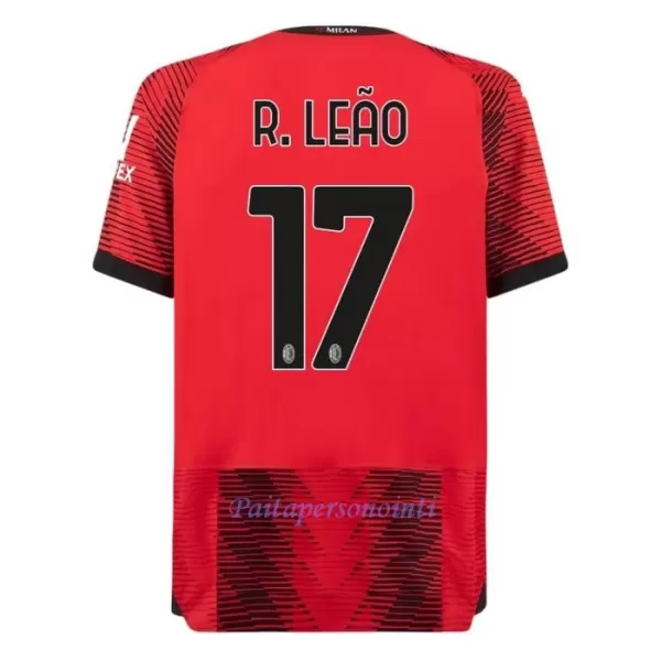 AC Milan Rafael Leão 17 Virallinen Kotipelipaita Lapset 2023/24