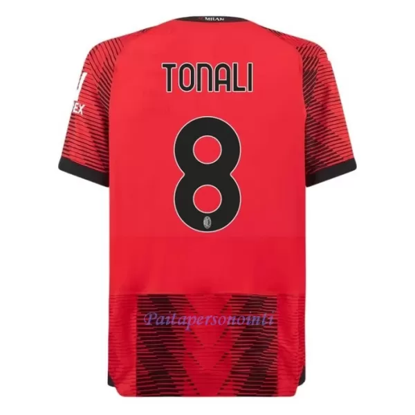 AC Milan Tonali 8 Virallinen Kotipelipaita Miehet 2023/24