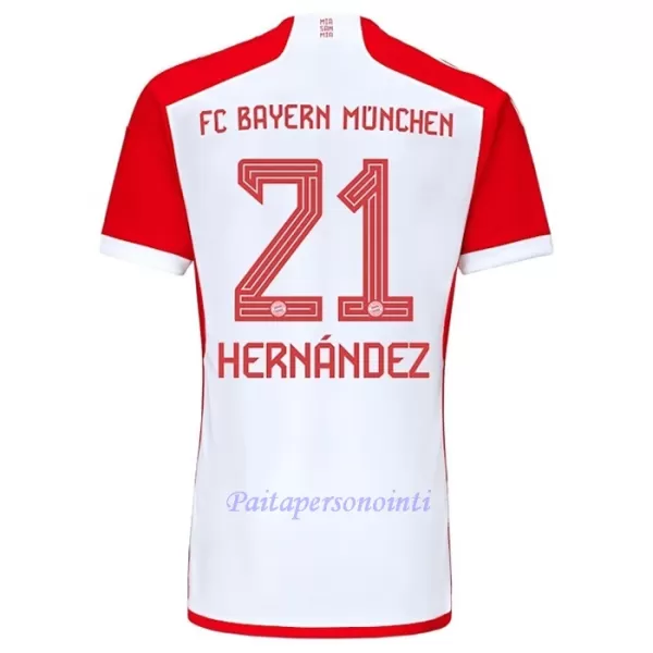 FC Bayern München Lucas Hernandez 21 Virallinen Kotipelipaita Lapset 2023/24