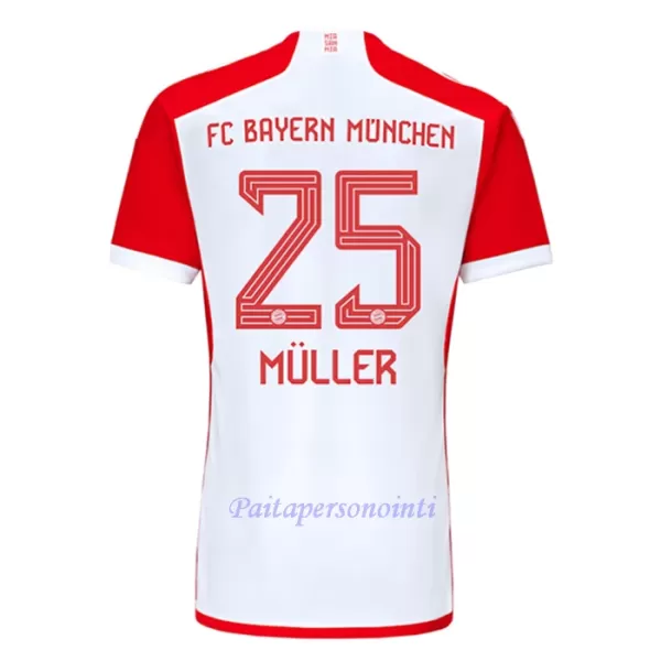 FC Bayern München Thomas Müller 25 Virallinen Kotipelipaita Lapset 2023/24