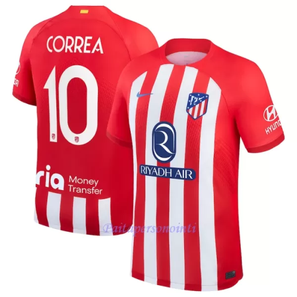 Atlético Madrid Correa 10 Virallinen Kotipelipaita Miehet 2023/24