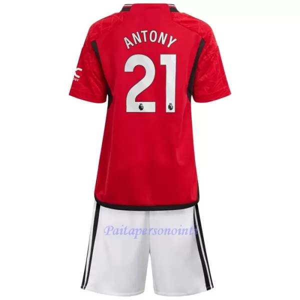 Manchester United Antony Santos 21 Virallinen Kotipelipaita Lapset 2023/24