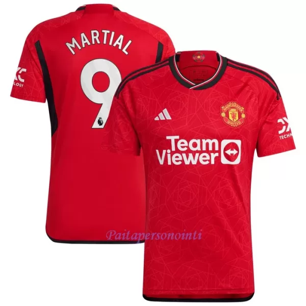 Manchester United Martial 9 Virallinen Kotipelipaita Miehet 2023/24