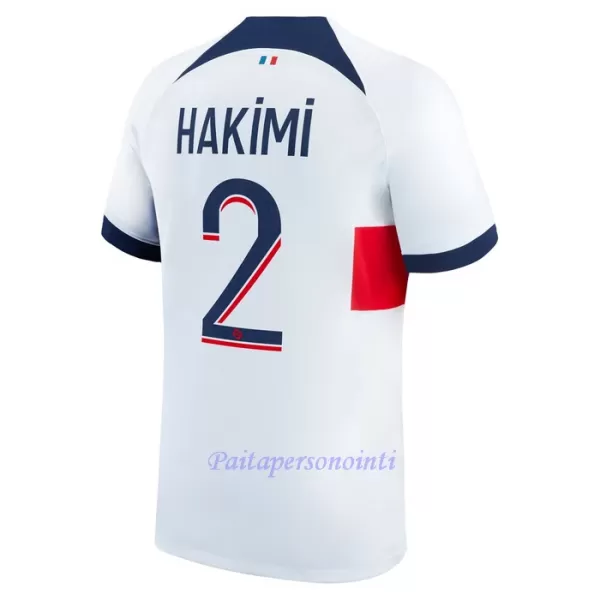 Paris Saint-Germain Achraf Hakimi 2 Virallinen Vieraspelipaita Miehet 2023/24