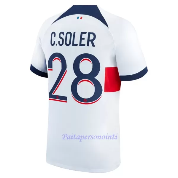 Paris Saint-Germain C. Soler 28 Virallinen Vieraspelipaita Miehet 2023/24