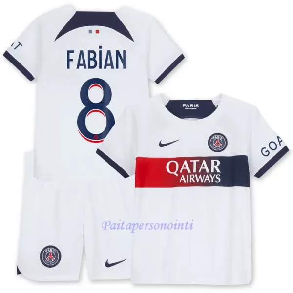 Paris Saint-Germain Fabian 8 Virallinen Vieraspelipaita Lapset 2023/24