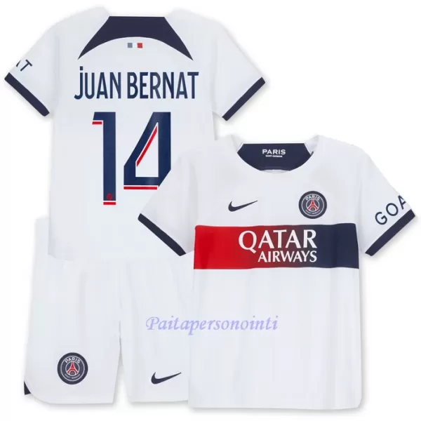 Paris Saint-Germain Juan Bernat 14 Virallinen Vieraspelipaita Lapset 2023/24