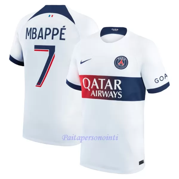 Paris Saint-Germain Kylian Mbappé 7 Virallinen Vieraspelipaita Miehet 2023/24