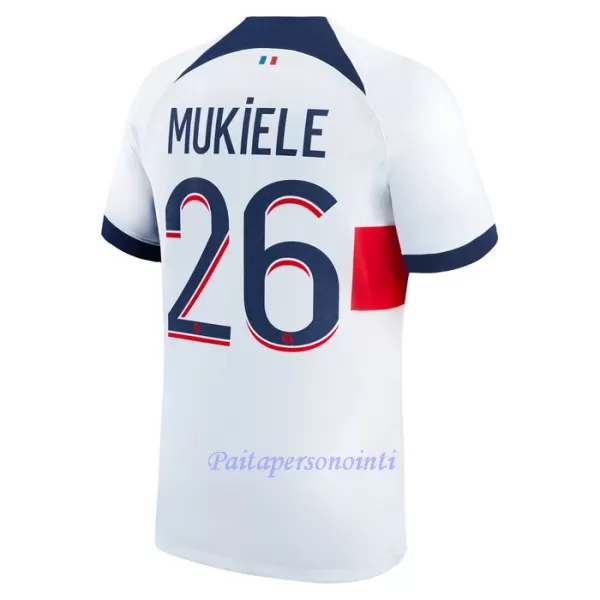 Paris Saint-Germain Mukiele 26 Virallinen Vieraspelipaita Miehet 2023/24