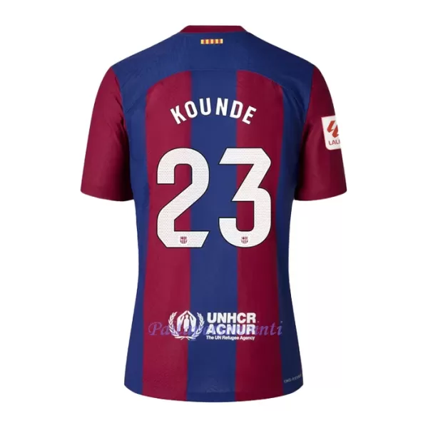 FC Barcelona Kounde 23 Virallinen Kotipelipaita Miehet 2023/24