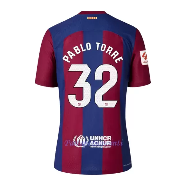 FC Barcelona Pablo Torre 32 Virallinen Kotipelipaita Lapset 2023/24