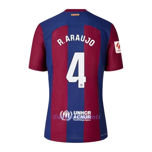 FC Barcelona Ronald Araujo 4 Virallinen Kotipelipaita Lapset 2023/24