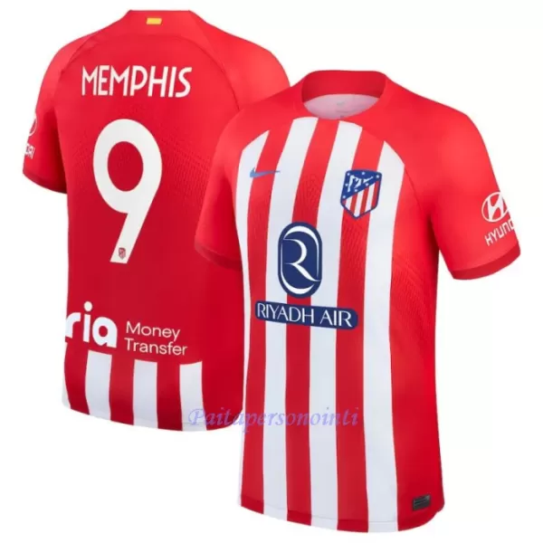 Atlético Madrid Memphis 9 Virallinen Kotipelipaita Miehet 2023/24