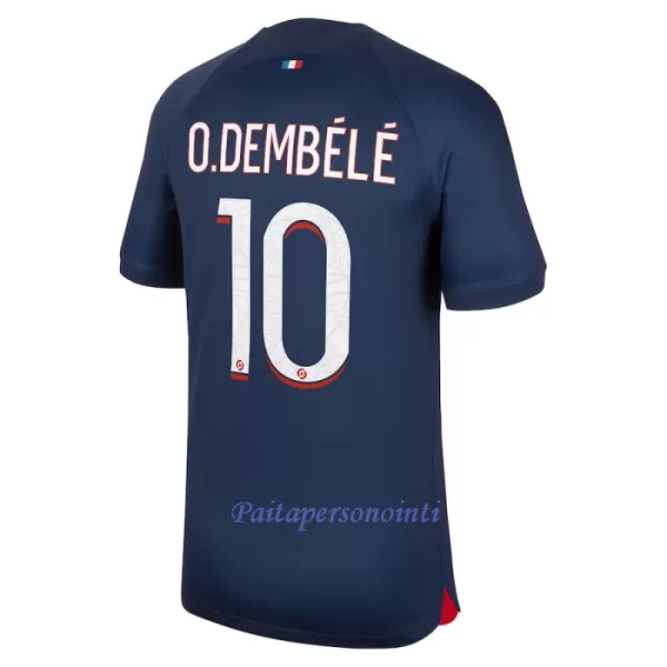 Paris Saint-Germain Ousmane Dembélé 10 Virallinen Kotipelipaita Lapset 2023/24