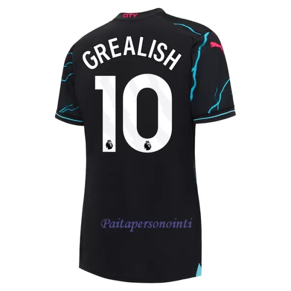 Manchester City Jack Grealish 10 Virallinen Kolmas Pelipaita Naiset 2023/24