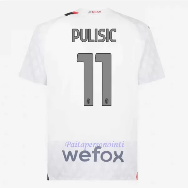 AC Milan Christian Pulišić 11 Virallinen Vieraspelipaita Miehet 2023/24