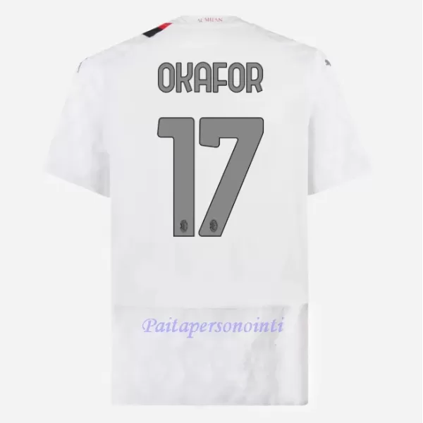 AC Milan Okafor 17 Virallinen Vieraspelipaita Miehet 2023/24