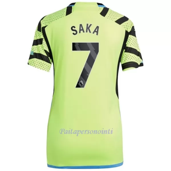 Arsenal Bukayo Saka 7 Virallinen Vieraspelipaita Naiset 2023/24