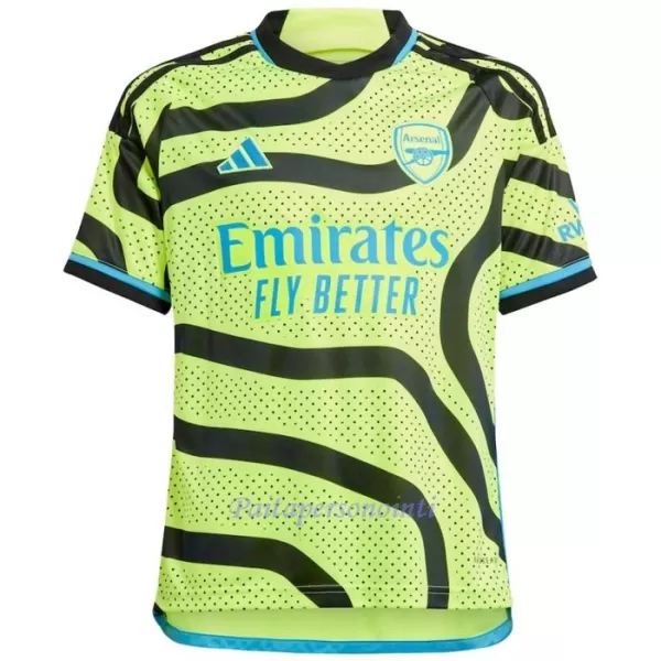 Arsenal White 4 Virallinen Vieraspelipaita Lapset 2023/24