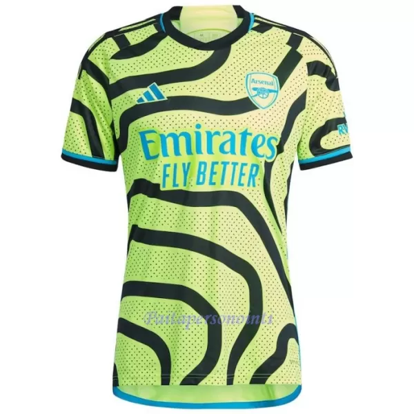 Arsenal White 4 Virallinen Vieraspelipaita Miehet 2023/24