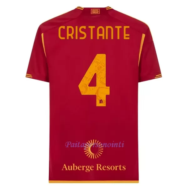 AS Roma Cristante 4 Virallinen Kotipelipaita Miehet 2023/24