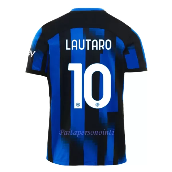 Inter Milan Lautaro Martínez 10 Virallinen Kotipelipaita Lapset 2023/24