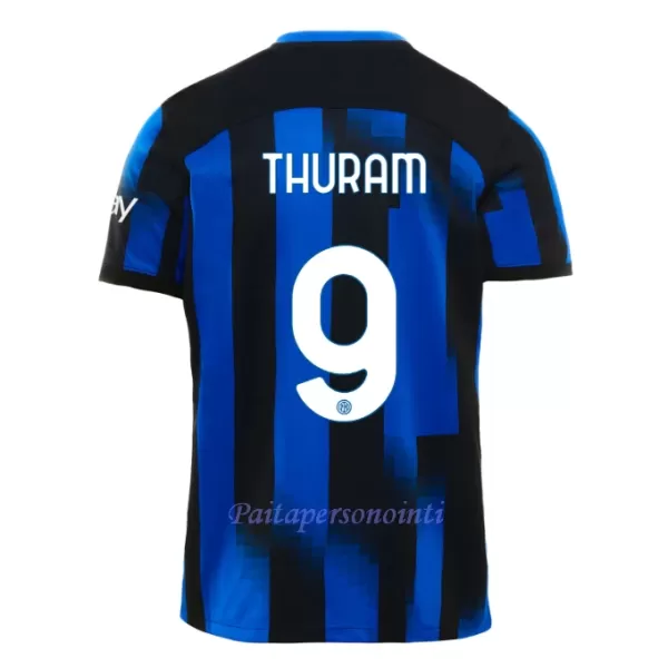 Inter Milan Thuram 9 Virallinen Kotipelipaita Lapset 2023/24