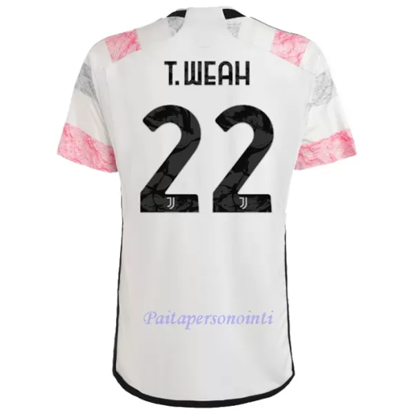 Juventus T. Weah 22 Virallinen Vieraspelipaita Miehet 2023/24