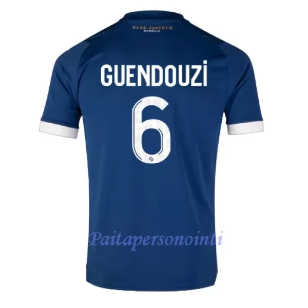 Olympique Marseille GUENDOUZI 6 Virallinen Vieraspelipaita Lapset 2023/24