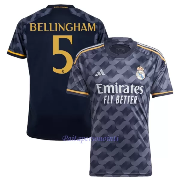 Real Madrid Jude Bellingham 5 Virallinen Vieraspelipaita Miehet 2023/24