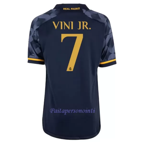 Real Madrid Vinicius Junior 7 Virallinen Vieraspelipaita Lapset 2023/24